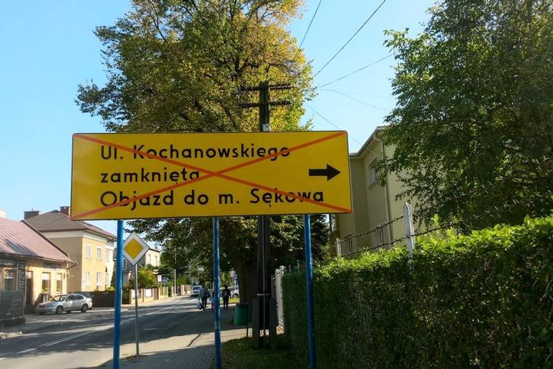 Do Sękowej nie przez Kochanowskiego