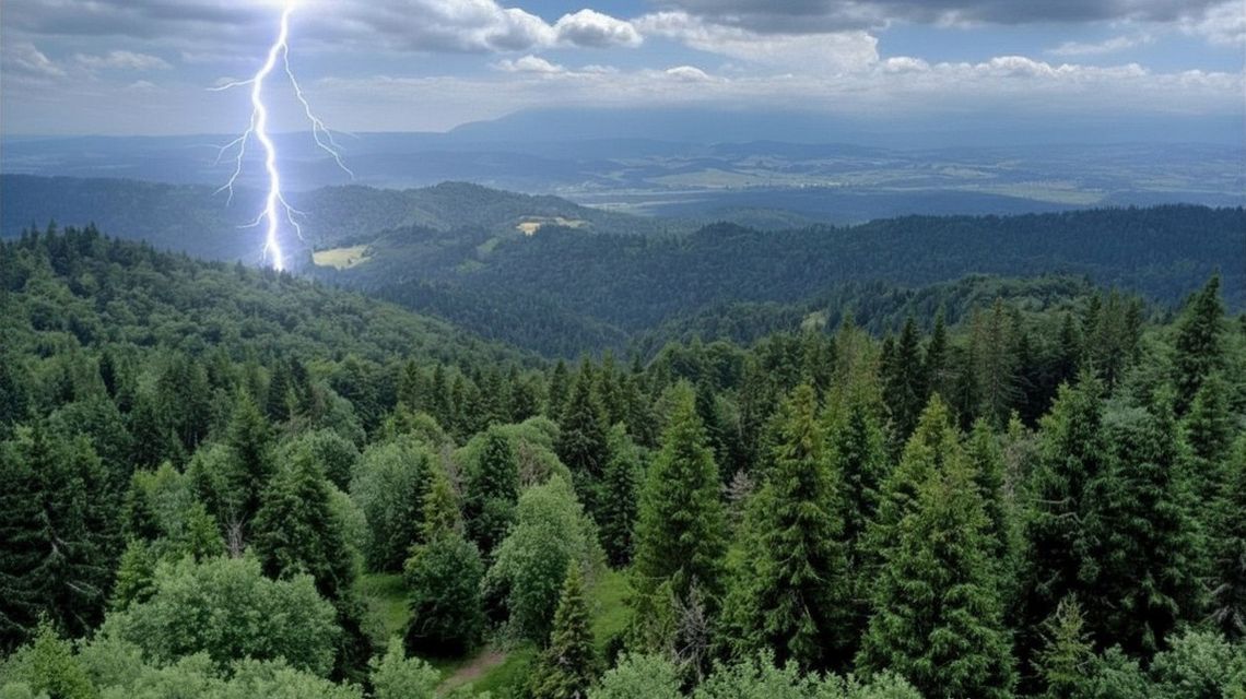 Dynamiczna sytuacja w regionie. Uwaga na burze [RADAR BURZOWY]