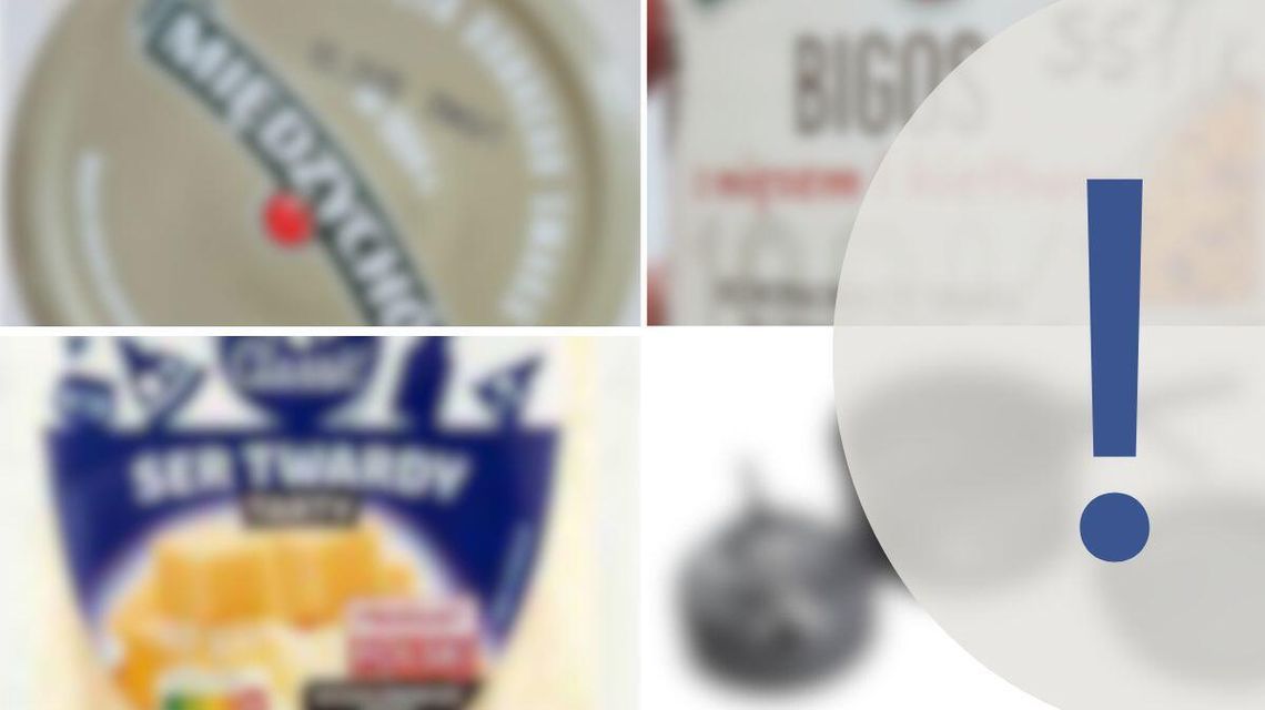 Główny Inspektorat Sanitarny ostrzega konsumentów. Sprawdź produkty w domu zdjęcie przedstawia produkty żywnościowe