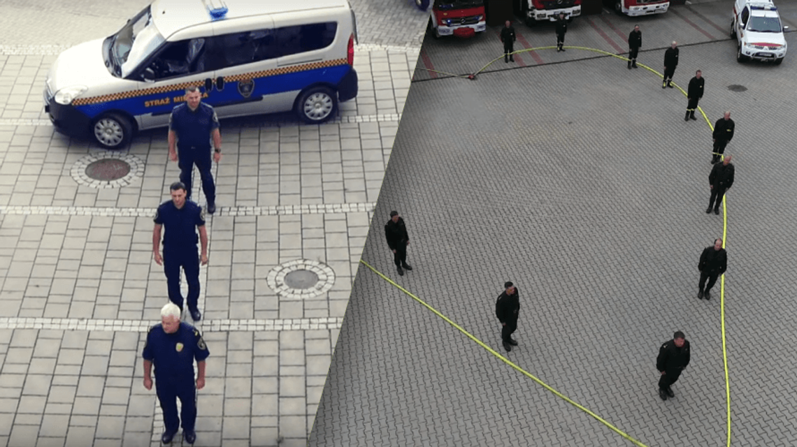 Gorliccy strażacy i strażnicy miejscy wzięli udział w akcji #GaszynChallenge! 