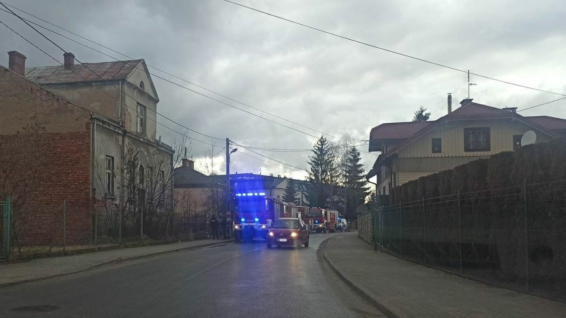 Gorlice. Kolejny pożar w budynku przy ulicy Szpitalnej