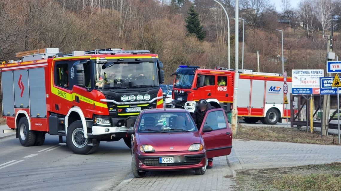 Gorlice. Zderzenie osobówek na ul. Sienkiewicza [FOTO]