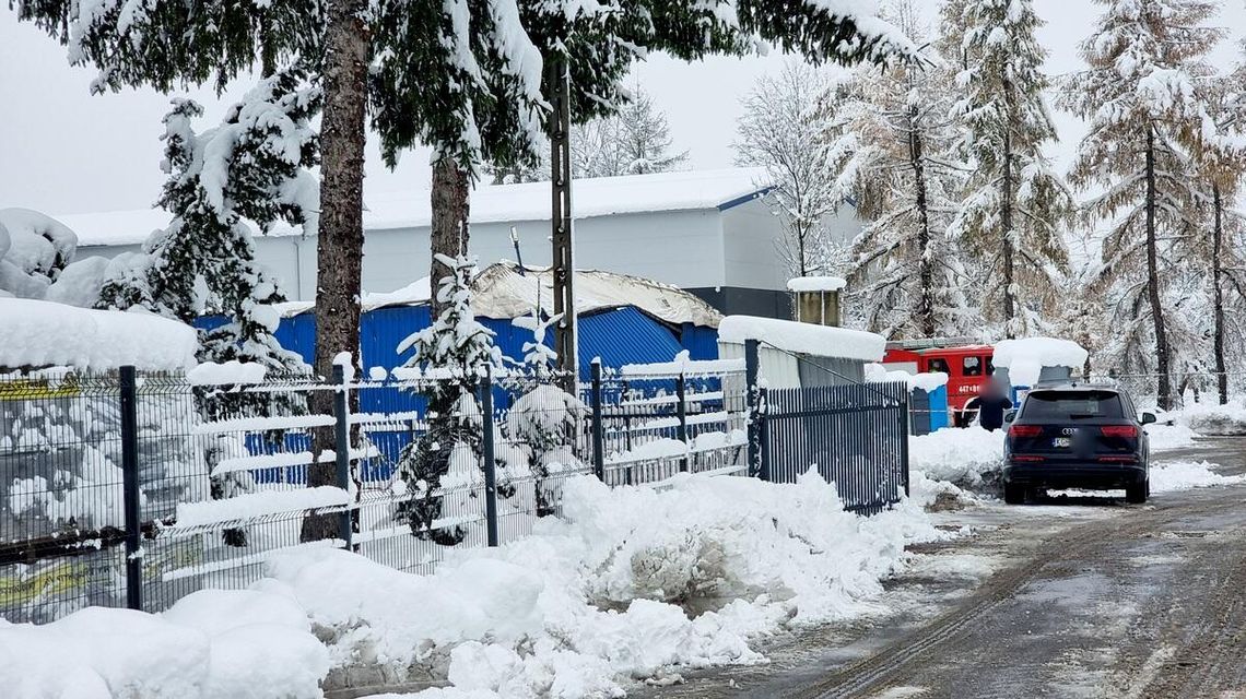 zdjęcie przedstawia straż pożarną