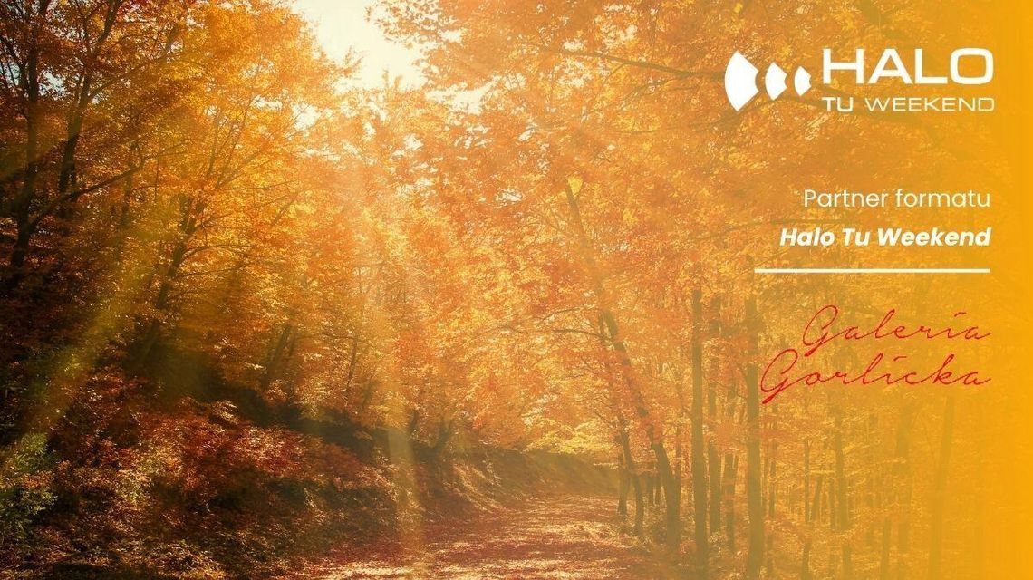 zdjęcie przedstawia plakat zapowiadający wydarzenia na weekend