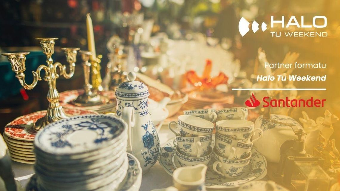 zdjęcie przedstawia plakat zapowiadający wydarzenia na weekend