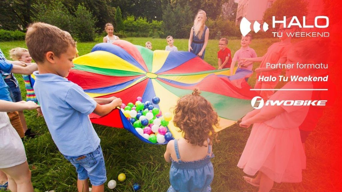 zdjęcie przedstawia plakat zapowiadający wydarzenia na weekend