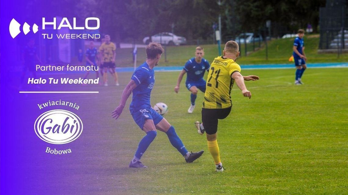 zdjęcie przedstawia plakat zapowiadający wydarzenia na weekend