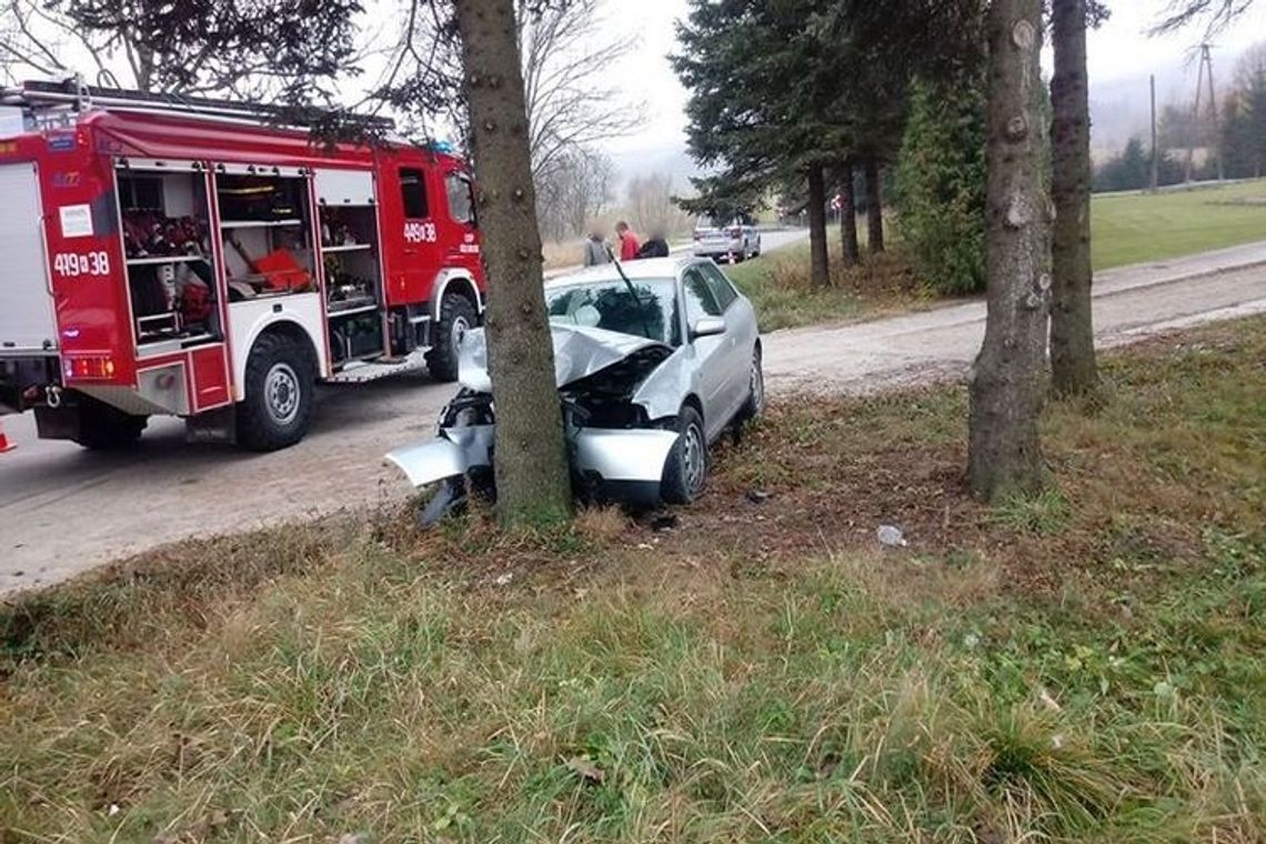 Hańczowa. Zdarzenie drogowe, jedna osoba poszkodowana.