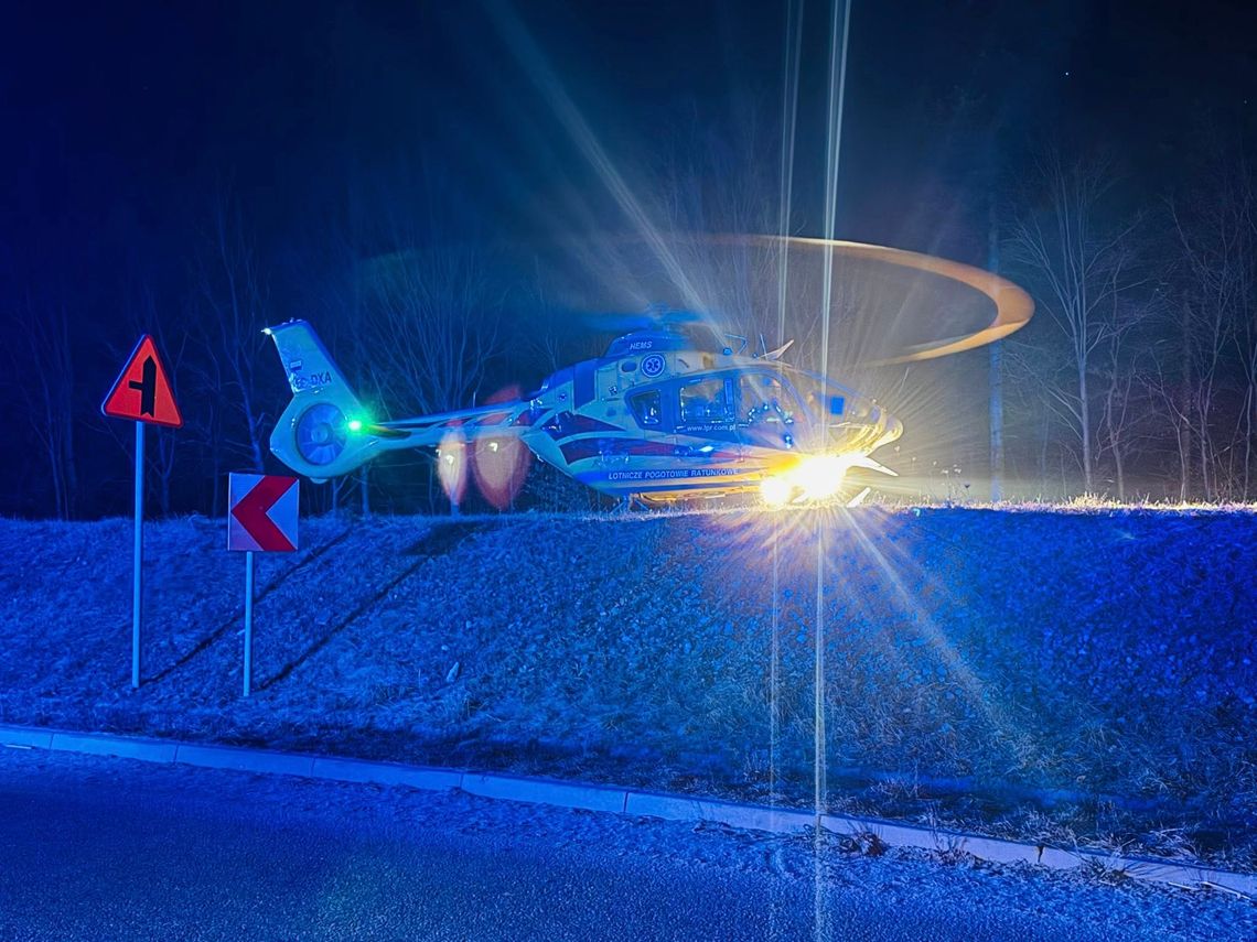 zdjęcie przedstawia śmigłowiec LPR