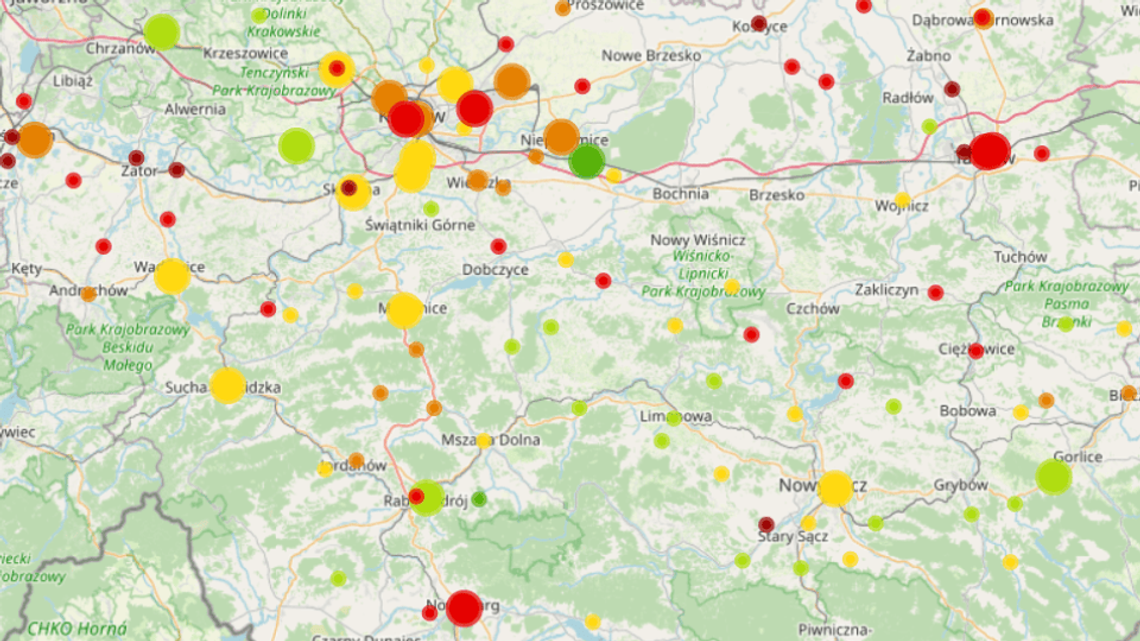 Kiepska jakość powietrza w Małopolsce, a w Gorlicach...?