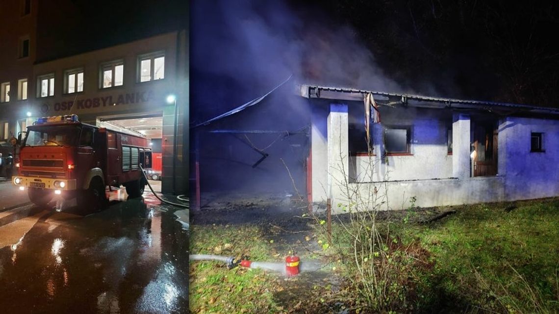 Kobylanka. Pożar domku letniskowego to prawdopodobnie efekt podpalenia