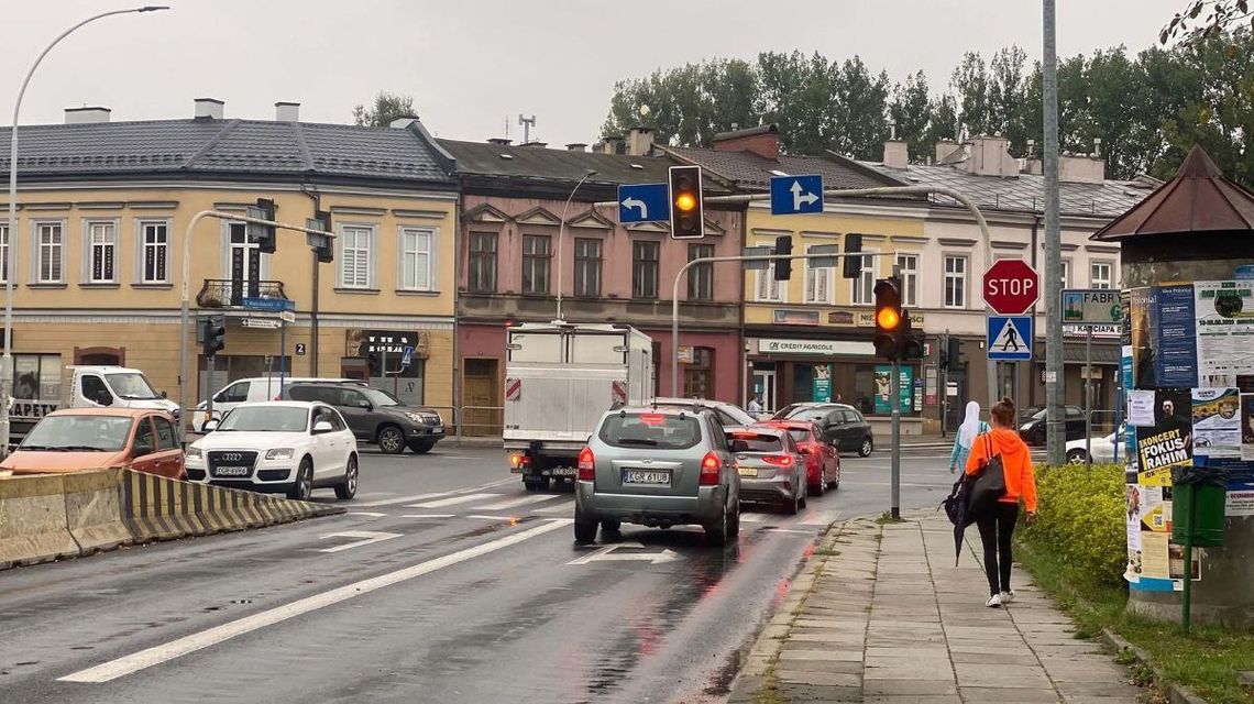Skrzyżowanie na Zawodziu w Gorlicach