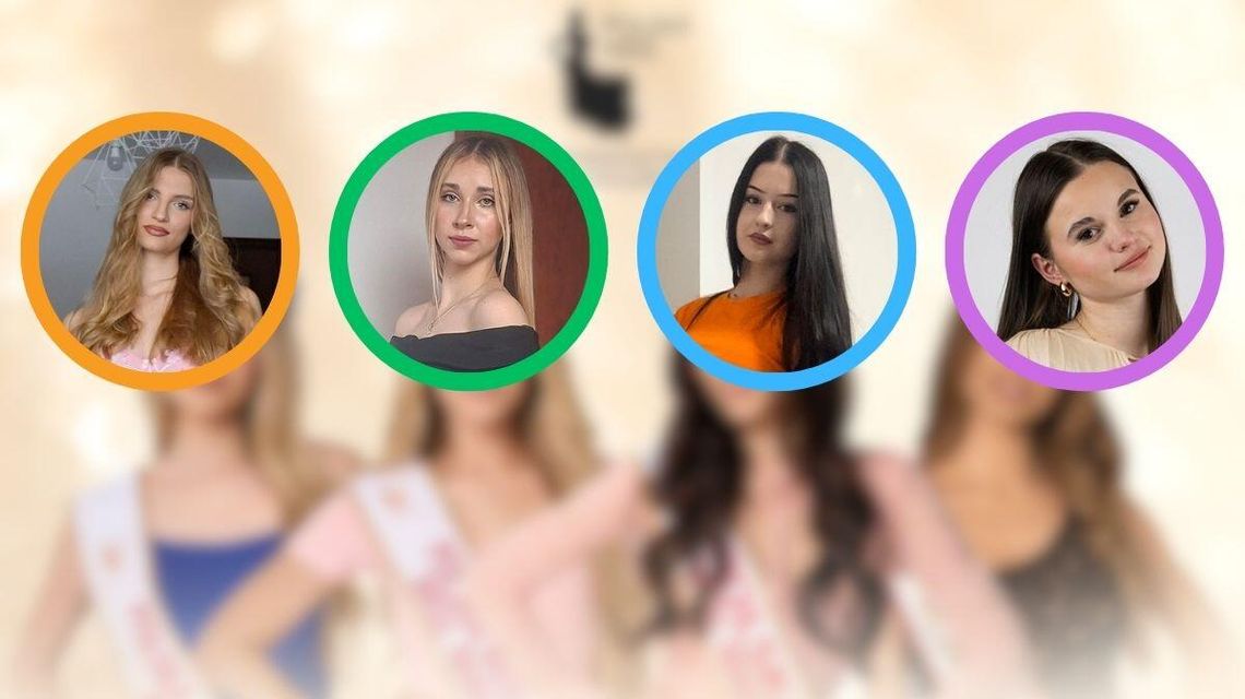 zdjęcie przedstawia portrety czterech dziewczyn