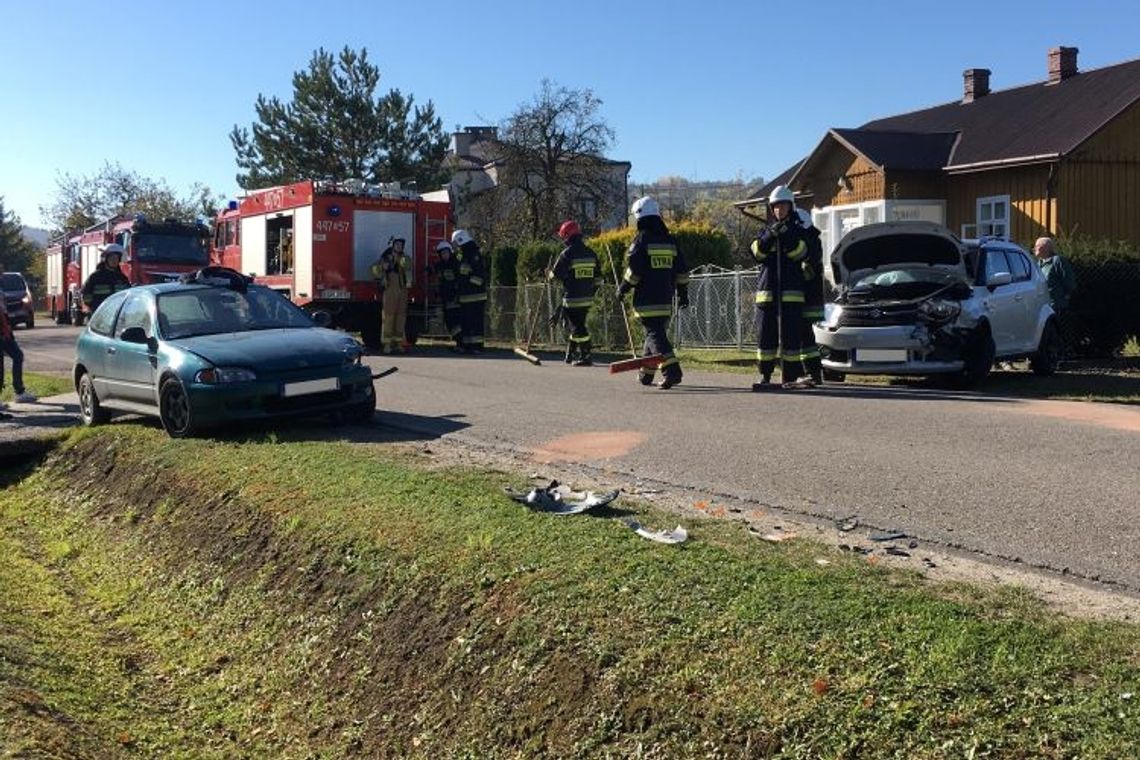 Lipinki: kolizja suzuki i hondy