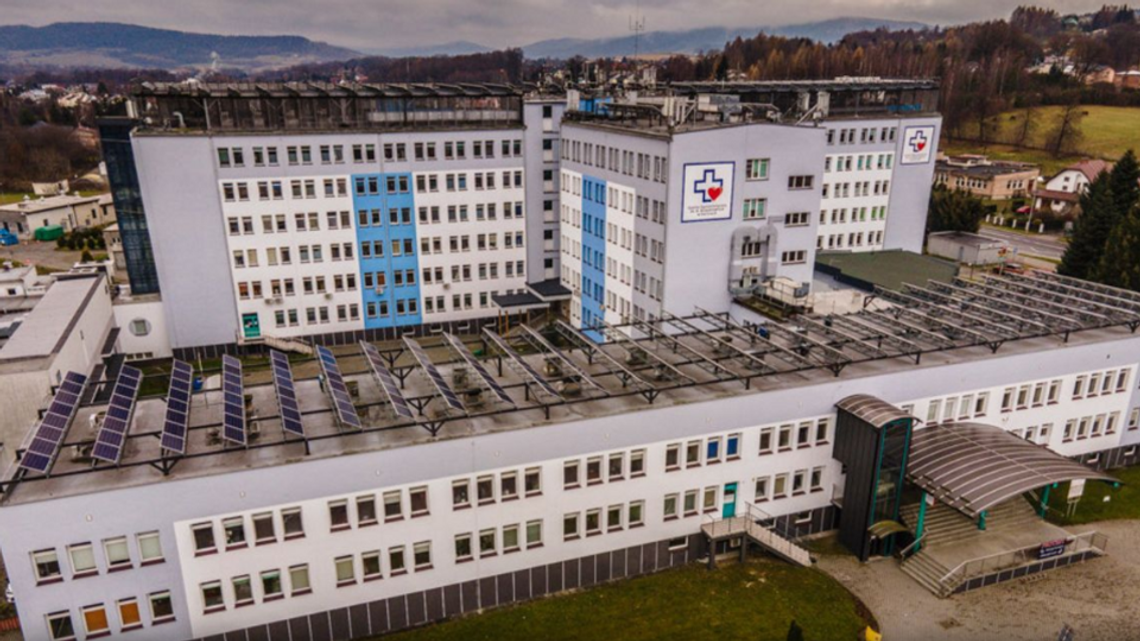 zdjęcie przedstawia budynek gorlicki ego szpitala