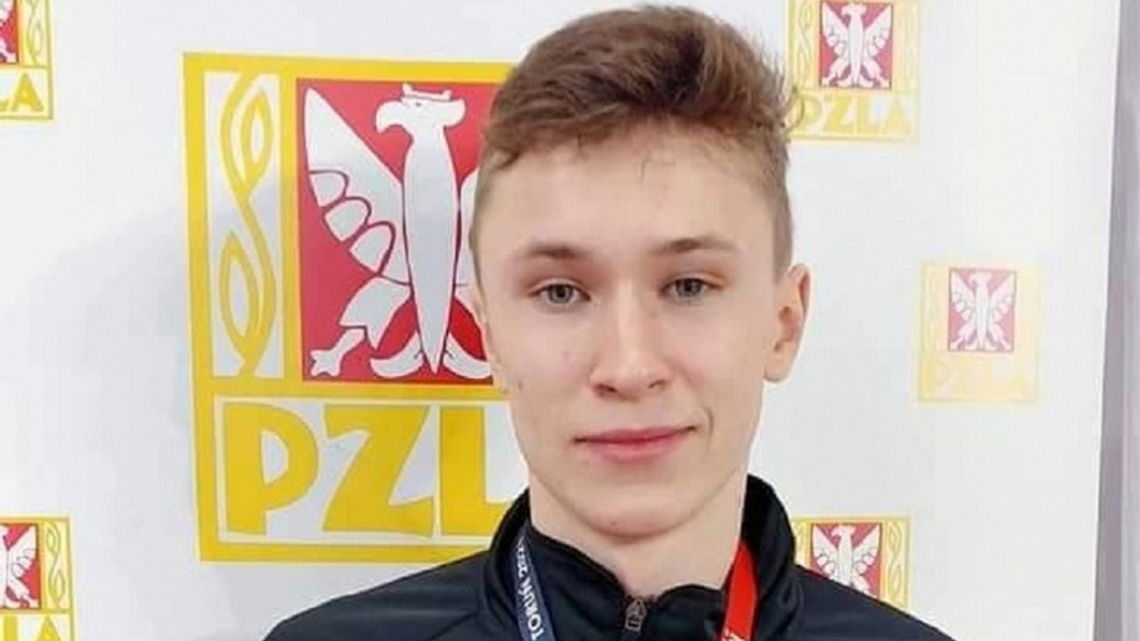Michał Zieleń z Kobylanki coraz szybszy. Kolejny złoty medal dla młodego biegacza