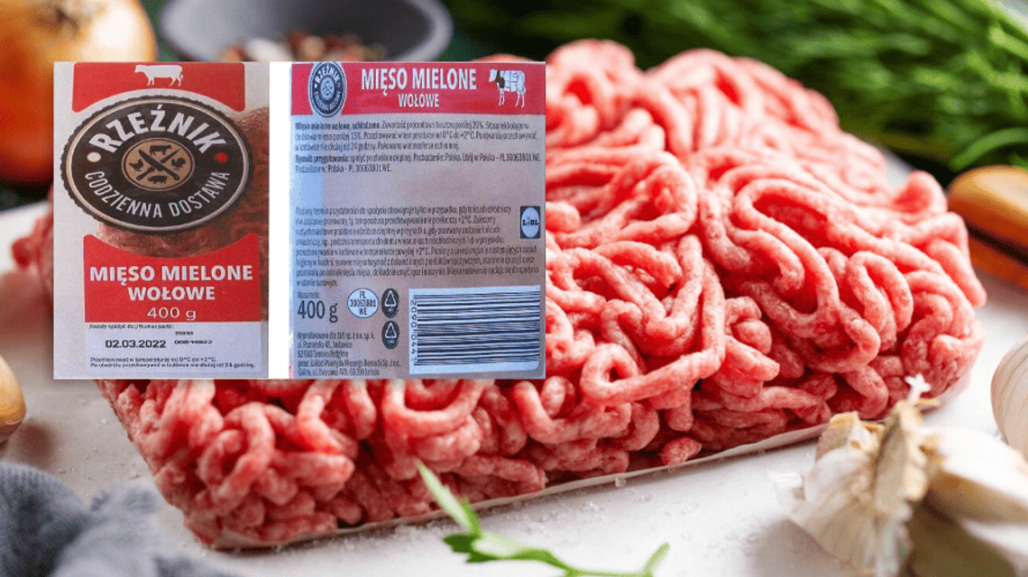 Mięso mielone wołowe skażone salmonellą. Najnowsze ostrzeżenie GIS