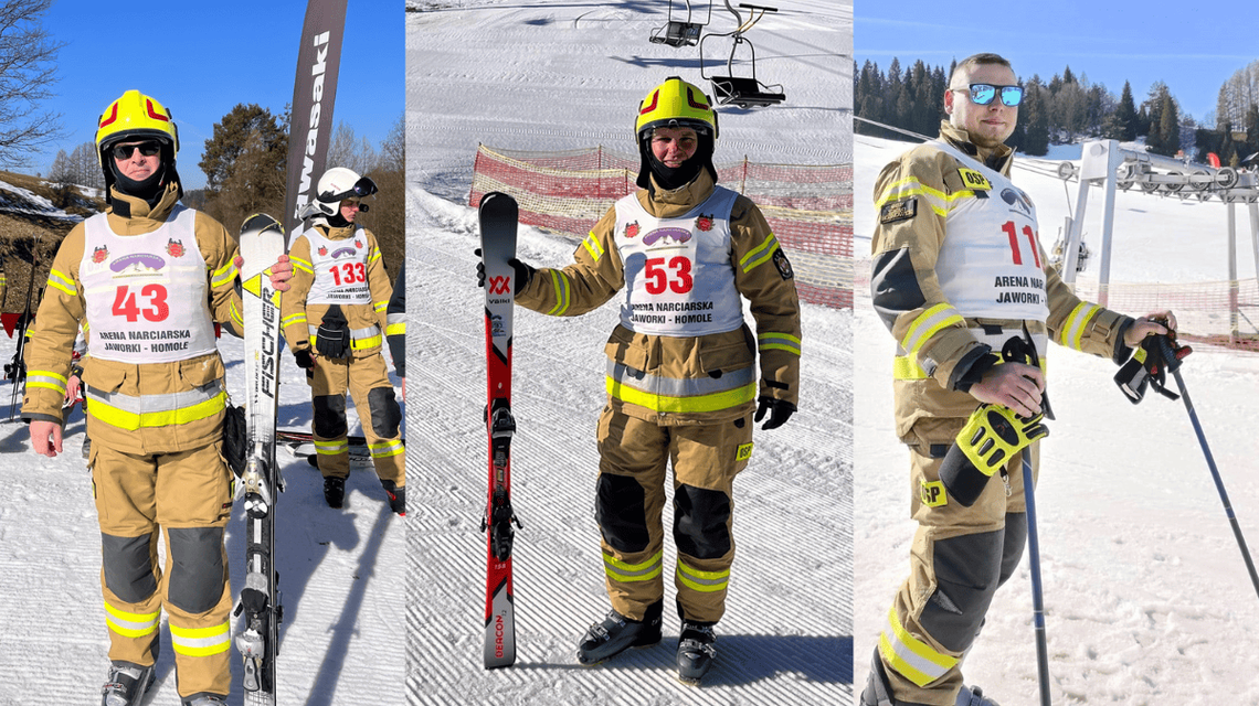 Na nartach i snowboardzie: nasi strażacy w czasie mistrzostw nie zawiedli [FOTO]