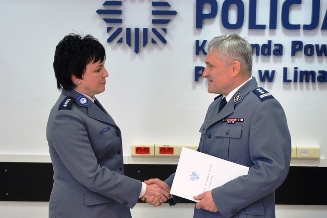 Nadkomisarz Dorota Tokarz została szefową limanowskiej policji