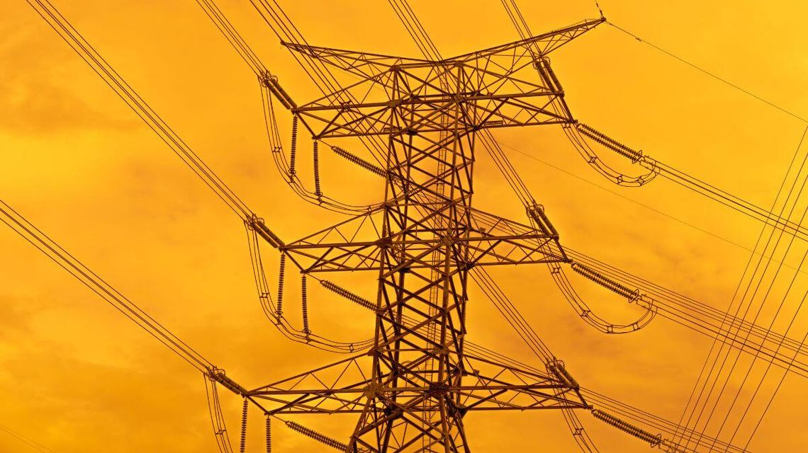 zdjęcie przedstawia słup energetyczny