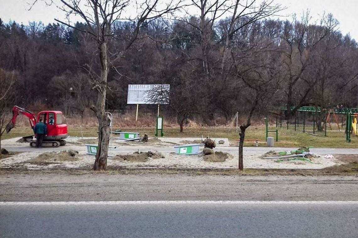 Nie będzie siłowni na świeżym powietrzu?