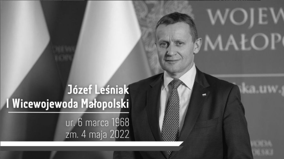 Nie żyje Józef Leśniak – wicewojewoda małopolski