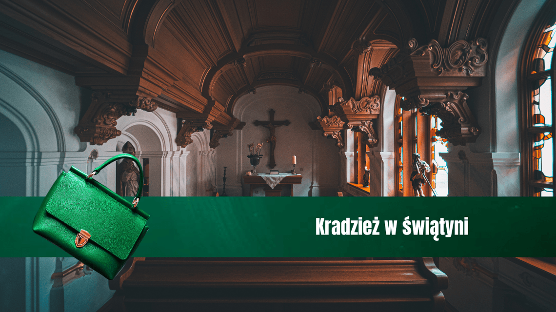 Niedzielna kradzież w świątyni z nieczekiwanym zwrotem akcji. Co skusiło złodzieja?