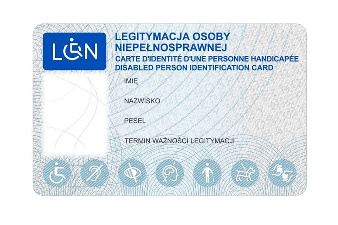 Nowe legitymacje dla niepełnosprawnych!