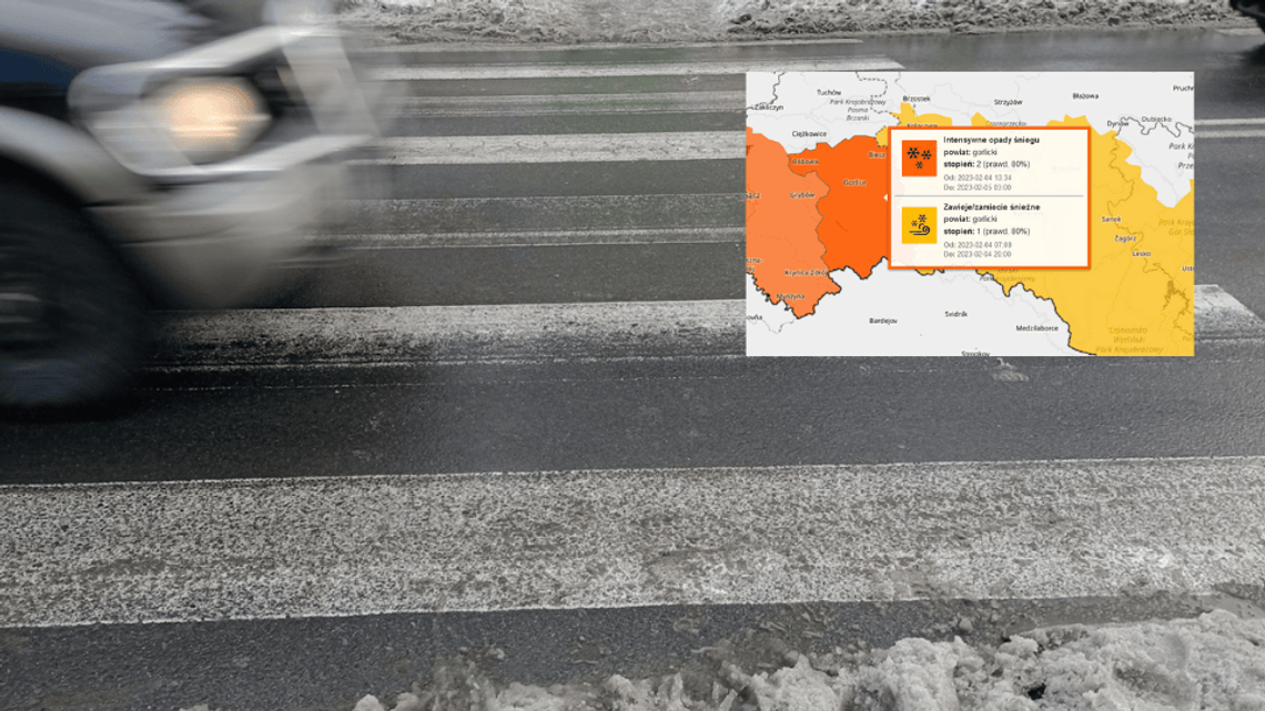 Nowy komunikat meteo: ostrzeżenia drugiego stopnia nadal w mocy