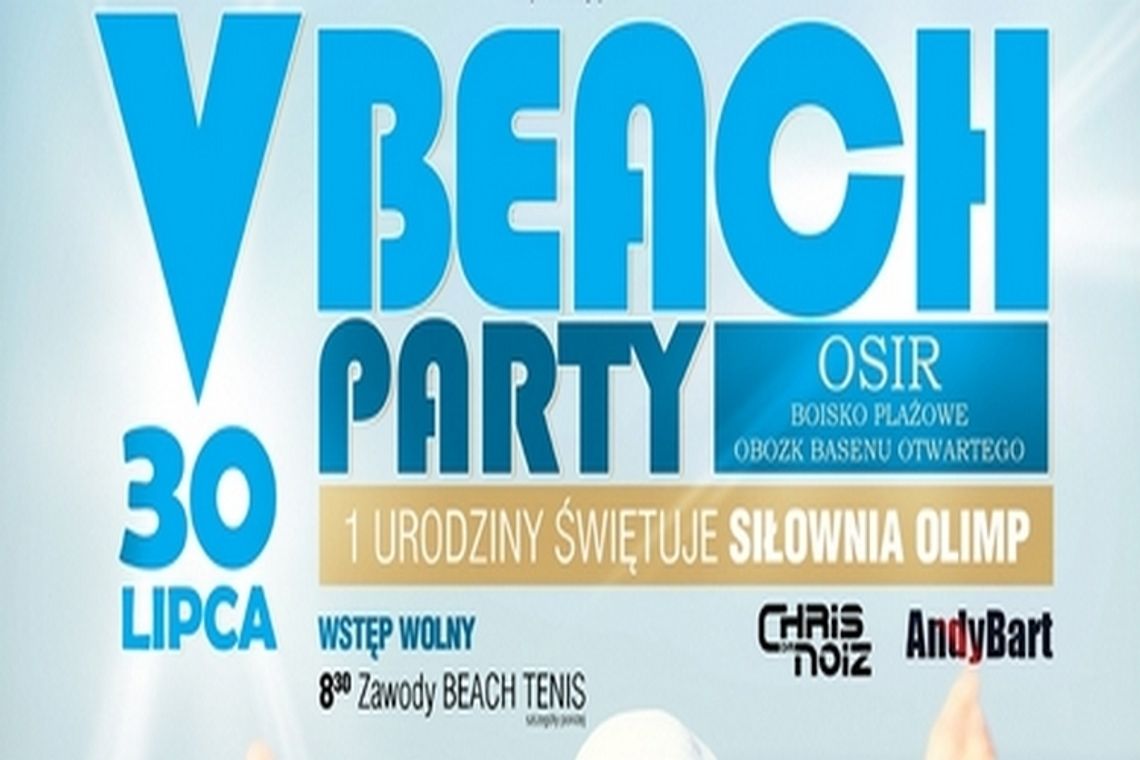 Nowy termin V Beach Party