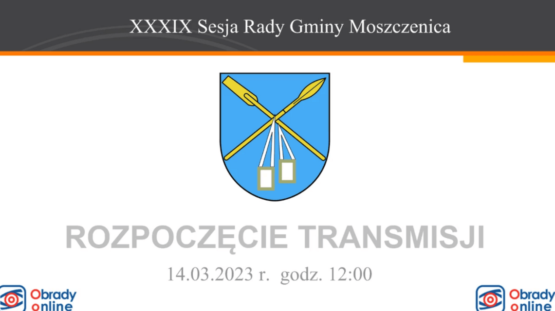 UG w Moszczenicy/sesja online