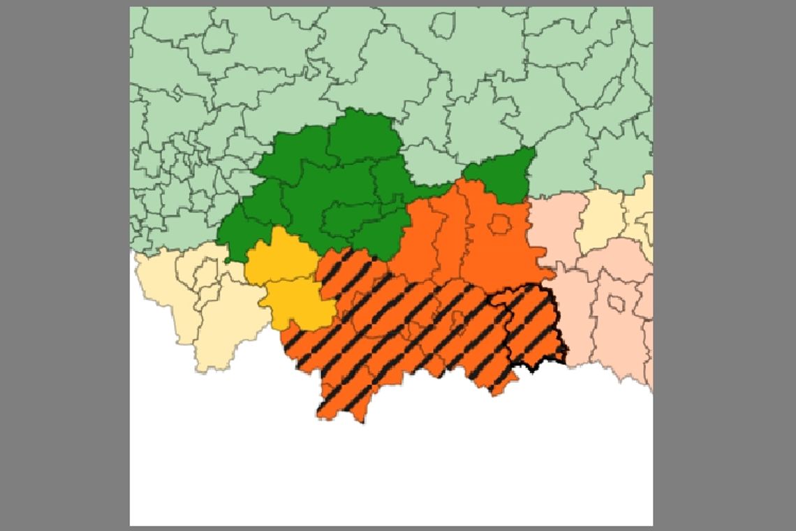 Ostrzeżenia pogodowe dla Gorlickiego wyglądają groźnie