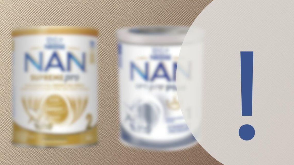 Zdjęcie przedstawia wycofane ze sprzedaży produkty