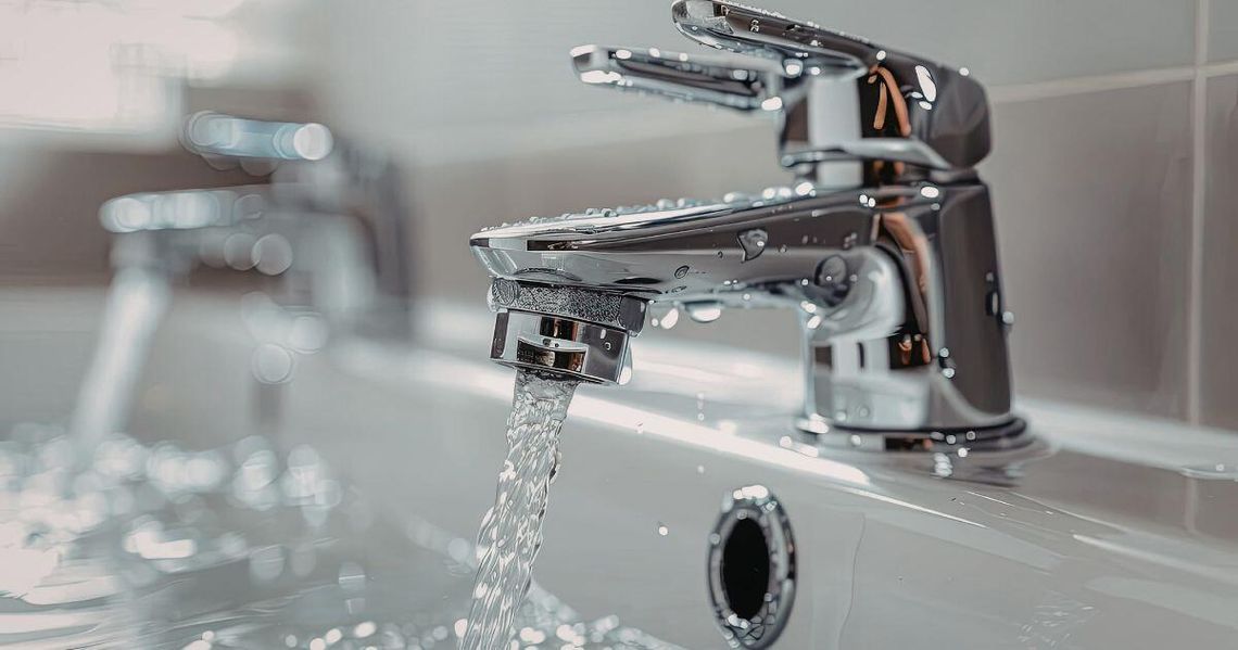 zdjęcie przedstawia kran z wodą