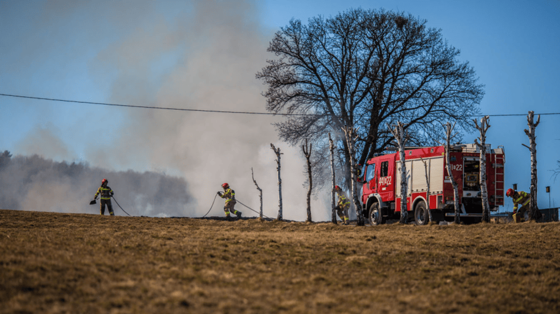 Pogoda ostudziła zapędy „ogrodników” wypalających trawy. Za to palenie Judasza odbyło się z pompą