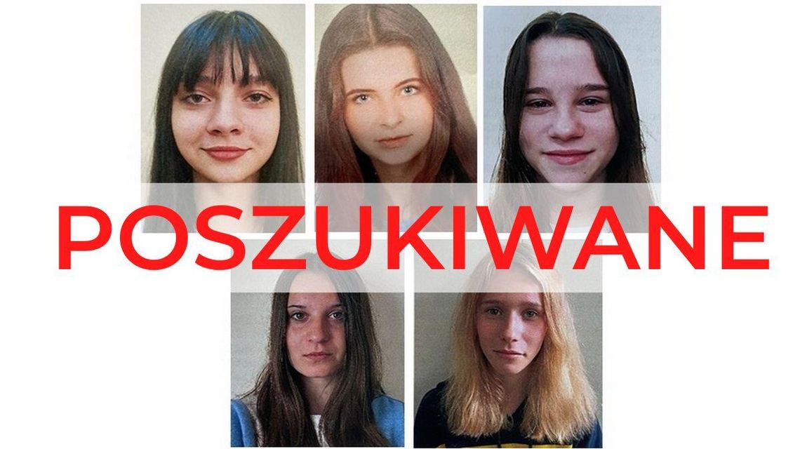 zdjęcie przedstawia portrety 5 dziewcząt