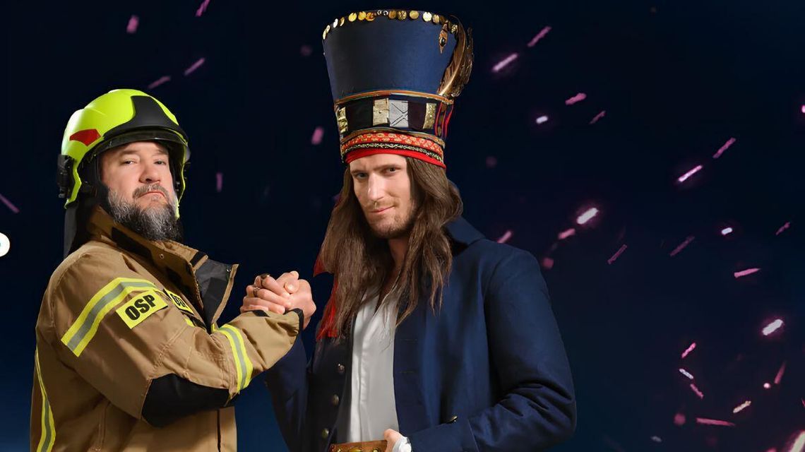 strażak z harnaśiem
