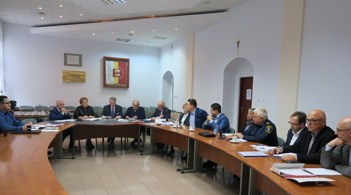 Posiedzenie Powiatowego Zespołu Zarządzania Kryzysowego w sprawie Glimaru