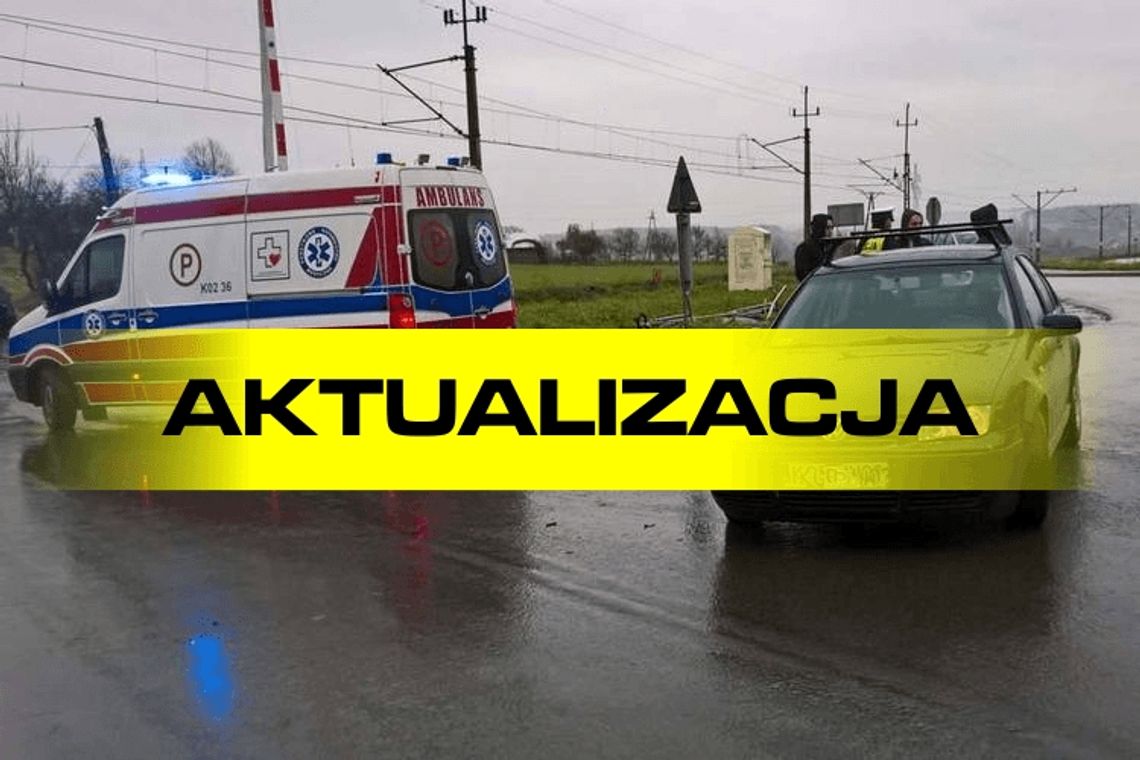 Potrącony rowerzysta trafił do szpitala (AKTUALIZACJA)