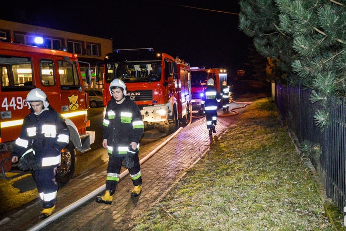 Pożar w Moszczenicy, na szczęście w porę opanowany