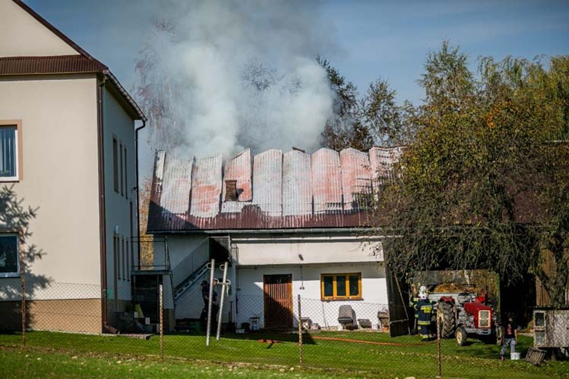 Pożar w Staszkówce