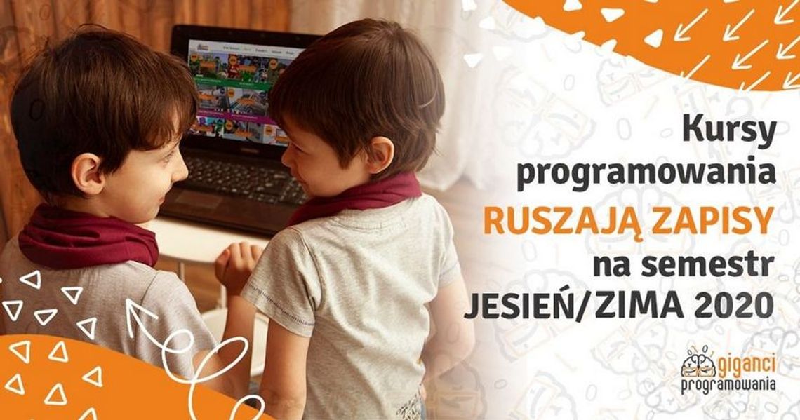 Programowanie dla dzieci i młodzieży. Ruszyły zapisy na kursy semestralne jesień/zima 2020! 