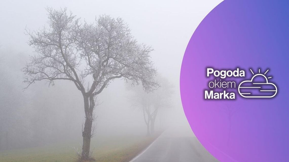 zdjęcie przedstawia zamgloną drogę