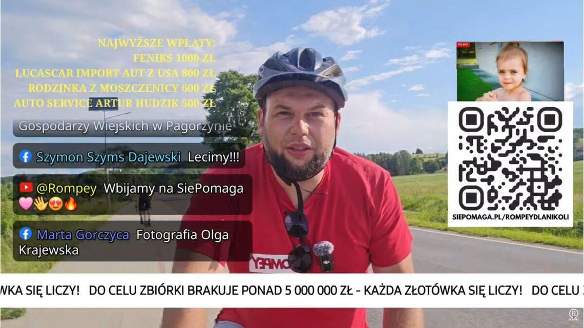 Rompey jak Łatwogang. Ruszył w trasę dla Nikoli