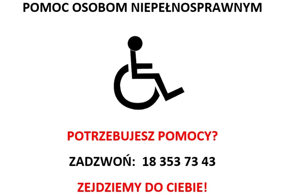 Sanepid pomoże niepełnosprawnym