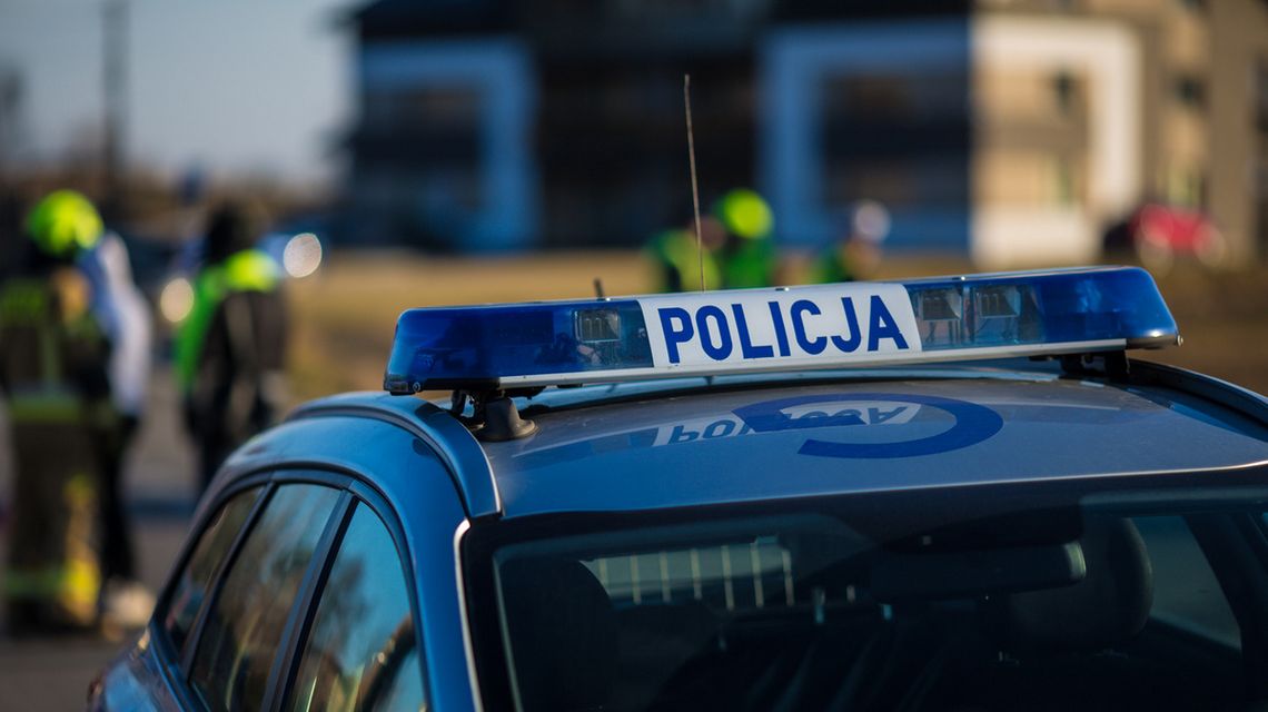 zdjęcie przedstawia policyjny radiowóz