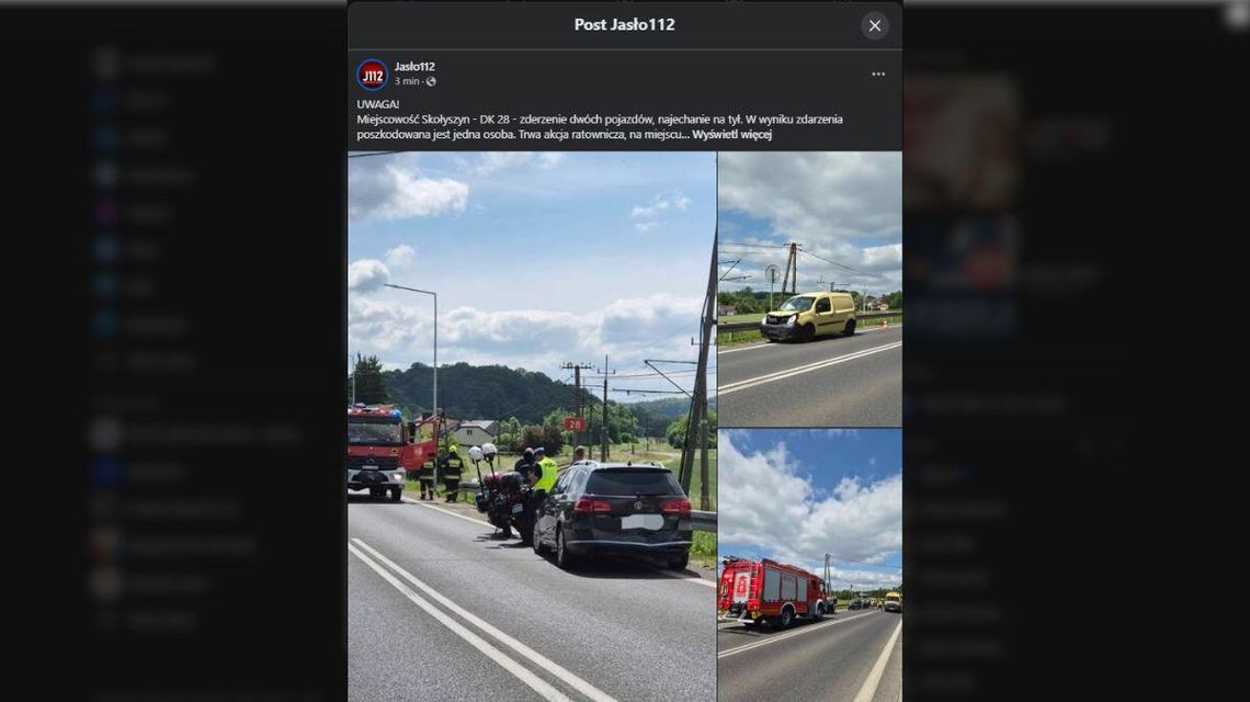zdjęcie przedstawia uszkodzone samochody na drodze