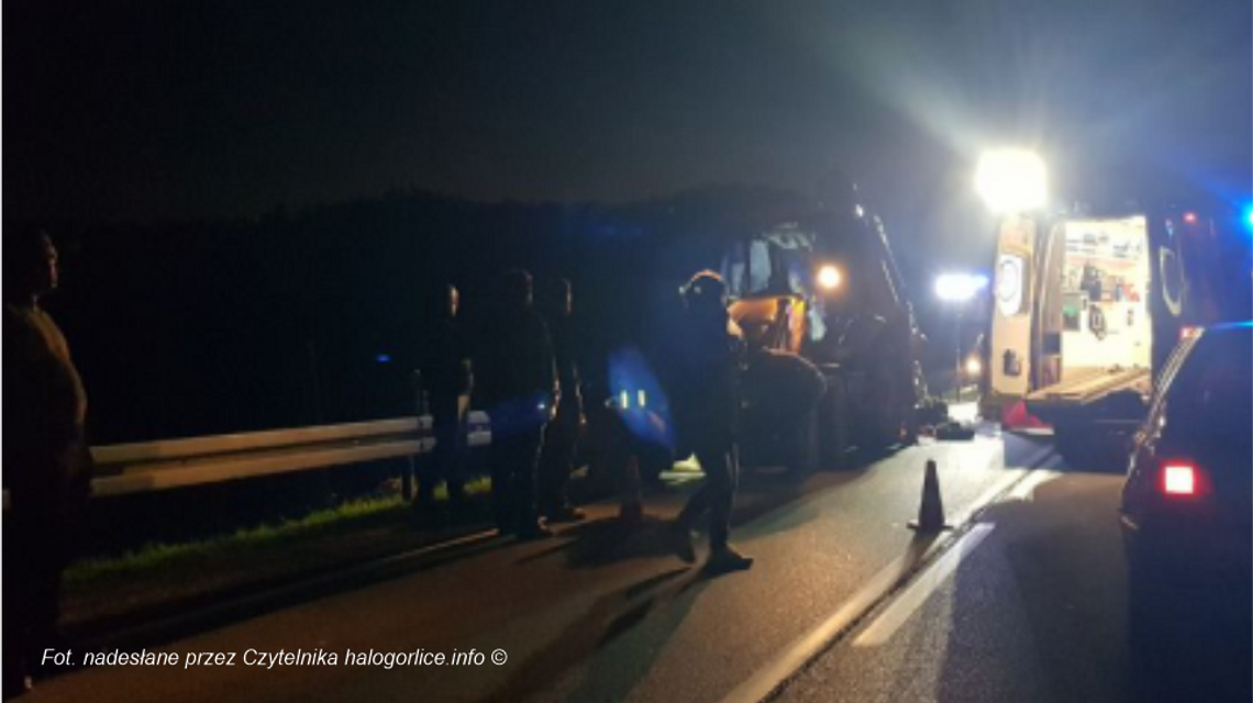 Śmiertelny wypadek motocyklisty w Cieniawie