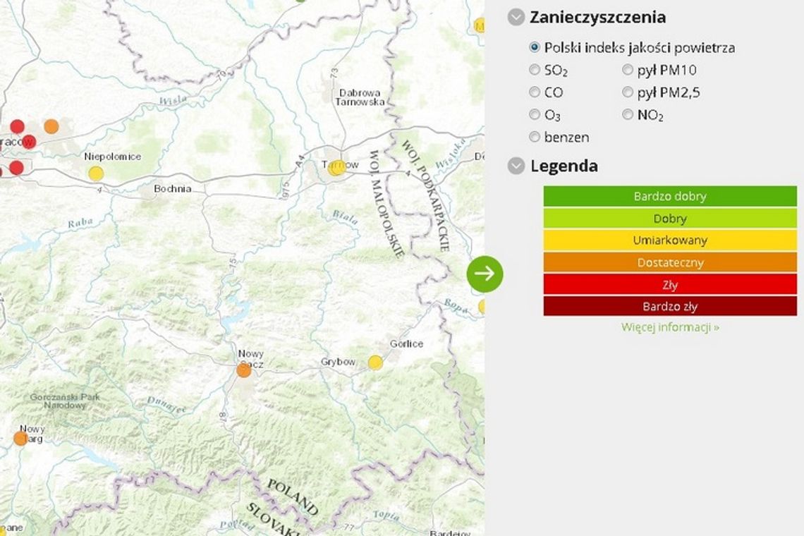 Smog w Gorlicach – gdzie zmierzyć?
