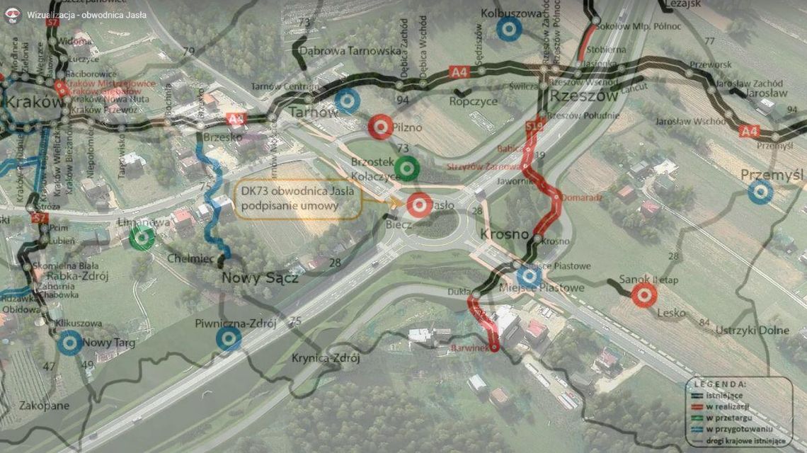 zdjęcie przestawia mapę